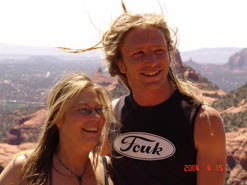 Aaron and Andie in Sedona